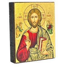 JESUS CHRIST PANTOCRATOR - SMALL ICON MAGNET