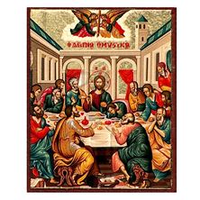 THE LAST SUPPER - SMALL ICON MAGNET