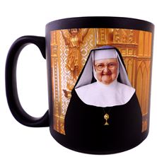 MOTHER ANGELICA SUPER SIZE MUG - BLACK - 20 OZ