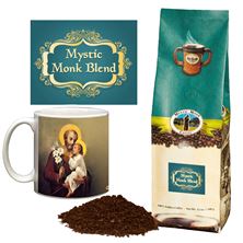 MYSTIC MONK BLEND COFFEE AND ST. JOSEPH MUG SET