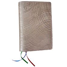 MAGNIFICAT LEATHER COVER (BY FATHER PASCHAL MARY OF MFVA) - NATURAL/SILVER
