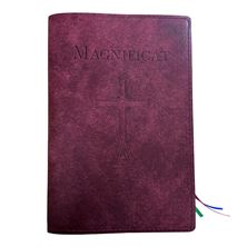 MAGNIFICAT LEATHER COVER (BY FATHER PASCHAL MARY OF MFVA) - BORDEAUX