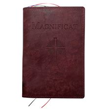 MAGNIFICAT LEATHER COVER (BY FATHER PASCHAL MARY OF MFVA) - BORDEAUX