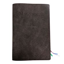 MAGNIFICAT LEATHER COVER (BY FATHER PASCHAL MARY OF MFVA) - MOCHA