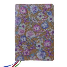 MAGNIFICAT LEATHER COVER - FLORAL (BY FATHER PASCHAL MARY OF MFVA)