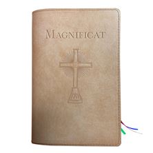 MAGNIFICAT LEATHER COVER (BY FATHER PASCHAL MARY OF MFVA) - NATURAL