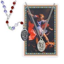ST. MICHAEL PENDANT and CHAPLET SET