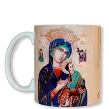 OUR LADY OF PERPETUAL HELP WITH PRAYER MUG - 11 OZ
