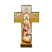 CROSS NATIVITY STATUE - 10 1/4"