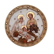 NATIVITY PLAQUE - 7 1/2"