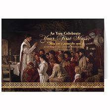FIRST MASS ORDINATION GREETING CARD