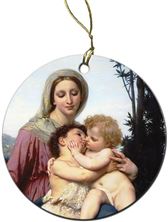 SAINTE FAMILLE PORCELAIN ORNAMENT