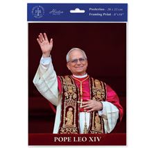 POPE LEO XIV - UNFRAMED PRINT (8" x 10")