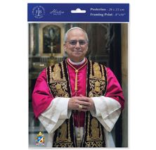 POPE LEO XIV OFFICIAL PORTRAIT - UNFRAMED PRINT (8" x 10")