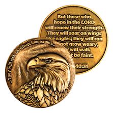 DEVOTIONAL POCKET COIN - EAGLE