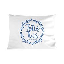 TOTUS TUUS QUOTE PILLOWCASE