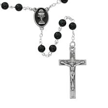 BLACK ONYX EUCHARISTIC ROSARY