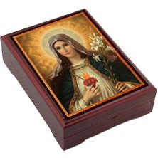 IMMACULATE HEART OF MARY KEEPSAKE BOX