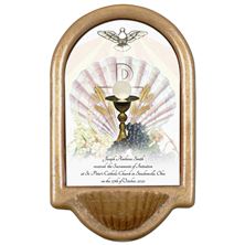 PERSONALIZED HOLY WATER FONT - RCIA WITH EUCHARIST