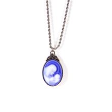 MOTHER AND CHILD CAMEO NECKLACE