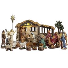 REAL LIFE NATIVITY - COMPLETE 23 PIECE SET - 5" SERIES