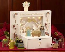 THE CHILDREN'S 7-DAY JOURNEY TO CHRISTMAS NATIVITY SET