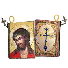 EXTREME HUMILITY ICON - TAPESTRY ROSARY POUCH