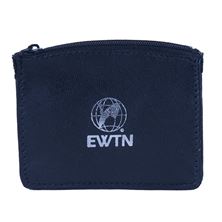 EWTN SHEEPSKIN ROSARY POUCH - BLACK