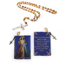 DIVINE MERCY ROSARY AND POUCH