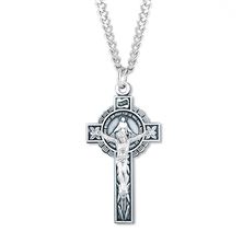 MIRACULOUS MEDAL CRUCIFIX