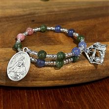 ST. ANDREW CHRISTMAS ANTICIPATION CHAPLET WRAP BRACELET