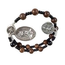 ST. JOSEMARIA ESCRIVA (OPUS DEI) ROSARY WRAP BRACELET