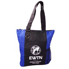 EWTN BLUE INFINITY TOTE BAG