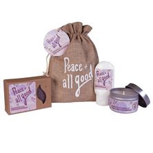 HANDCRAFTED LOTION, SOAP AND CANDLE COLLECTION SET (BY FRANCISCAN PEACEMAKERS MINISTRY)