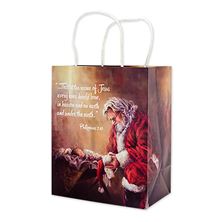 CHRISTMAS GIFT BAG - EVERY KNEE SHALL BOW
