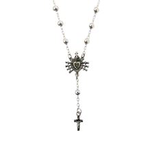 STERLING SILVER SEVEN SORROWS NECKLACE (16")