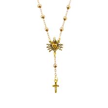 SEVEN SORROWS NECKLACE (16") - GOLD OVER STERLING SILVER