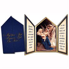SONG OF THE ANGELS TRIFOLD CHRISTMAS CARDS (SET OF 12)