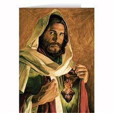 SACRED HEART OF JESUS GREETING CARDS - PACK OF 6