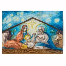 CHILDREN'S ROSARY CHRISTMAS CARDS (BOX OF 25)