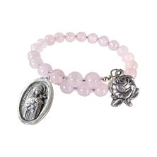 ST. THERESE OF LISIEUX CHAPLET WRAP BRACELET