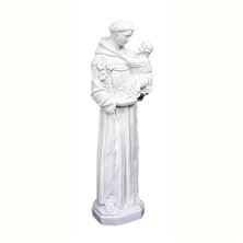 ST. ANTHONY OUTDOOR STATUE - 24" WHITE
