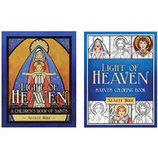 LIGHT OF HEAVEN BOOK and COLORING BOOK SET