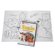 TOMKIN DVD and COLORING BOOK SET