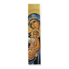 VIRGIN AND CHILD ICON - TAPESTRY BOOKMARK