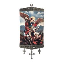 ST. MICHAEL TAPESTRY WALL HANGING