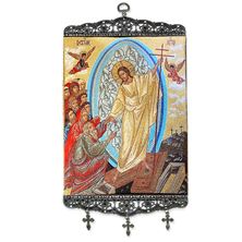 RESURRECTION ICON TAPESTRY BANNER