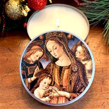 MADONNA (VANILLA MYRRH) - BIBLICAL OIL CANDLE TIN