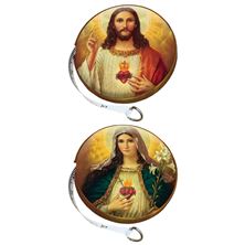SACRED HEART OF JESUS and IMMACULATE HEART OF MARY - TAPE MEASURE