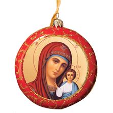 VIRGIN OF KAZAN UKRAINIAN ORNAMENT